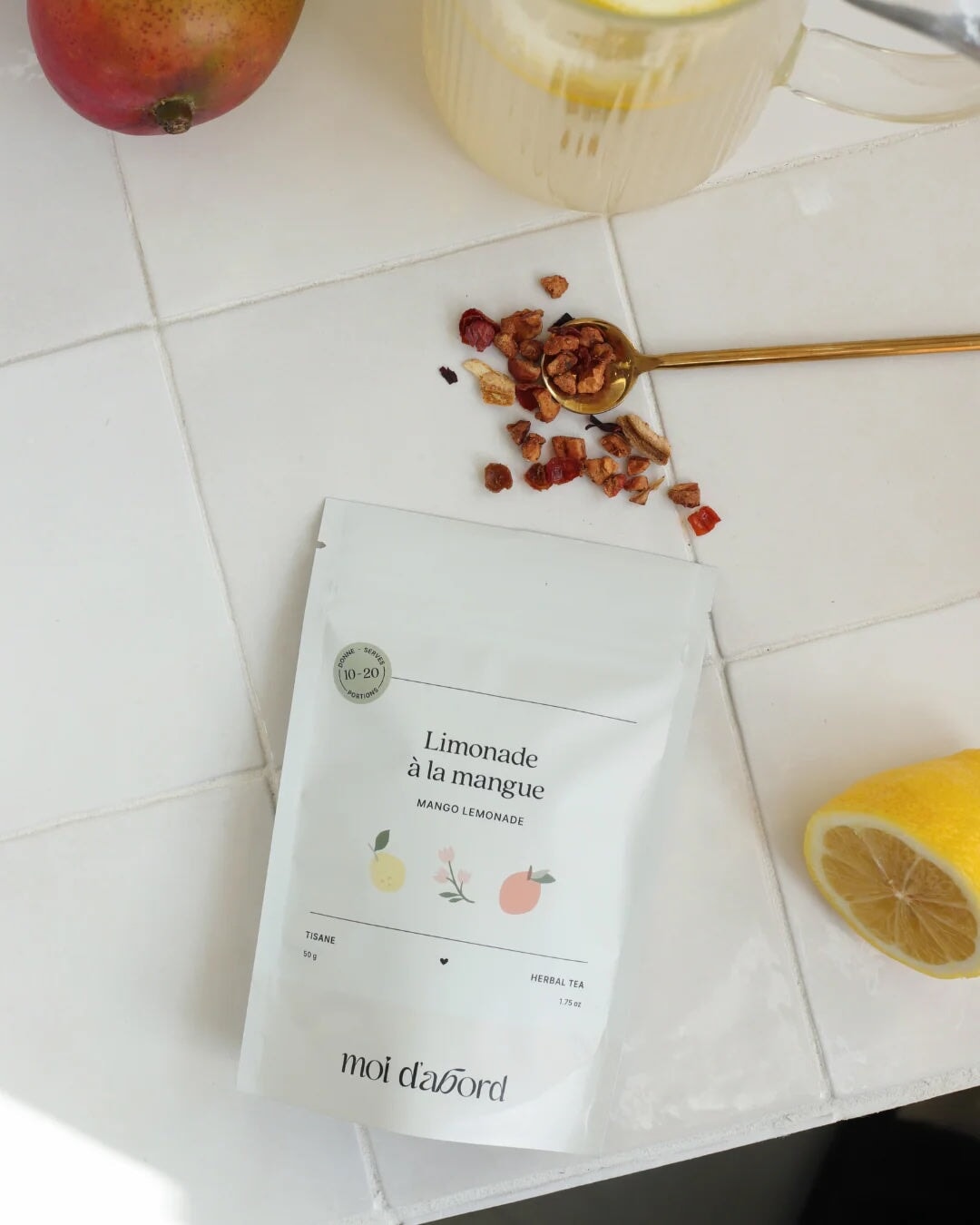 Tisane limonade à la mangue Moi d&