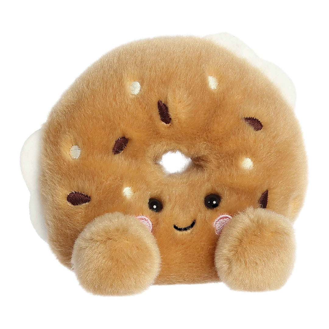 Tony le Bagel peluche Palm Pals Mlle &amp; Coco