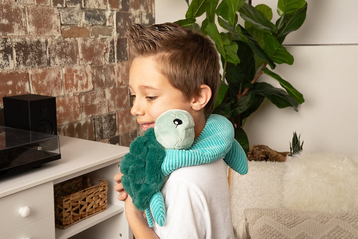 syndney la tortue peluche Lestée Huggimals hugarounds Mlle et Coco