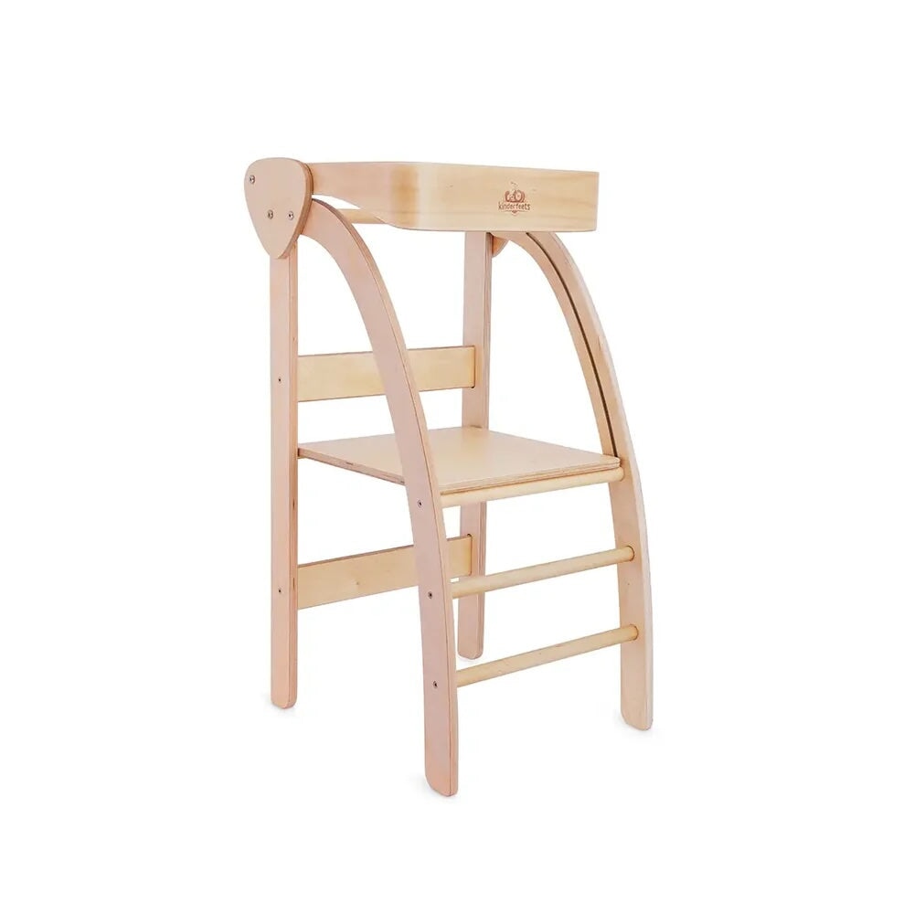 Tour d'observation en bois naturel Kinderfeets Mlle et Coco