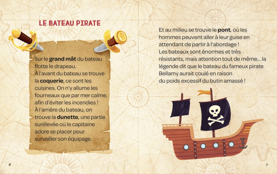 Mon trésors de Pirate à déterrer de Auzou. Creuse le bloc de plâtre