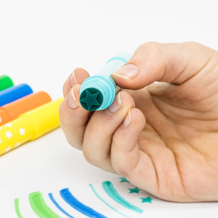 Crayon feutre tampons stamp Tiger Tribe Mlle et Coco