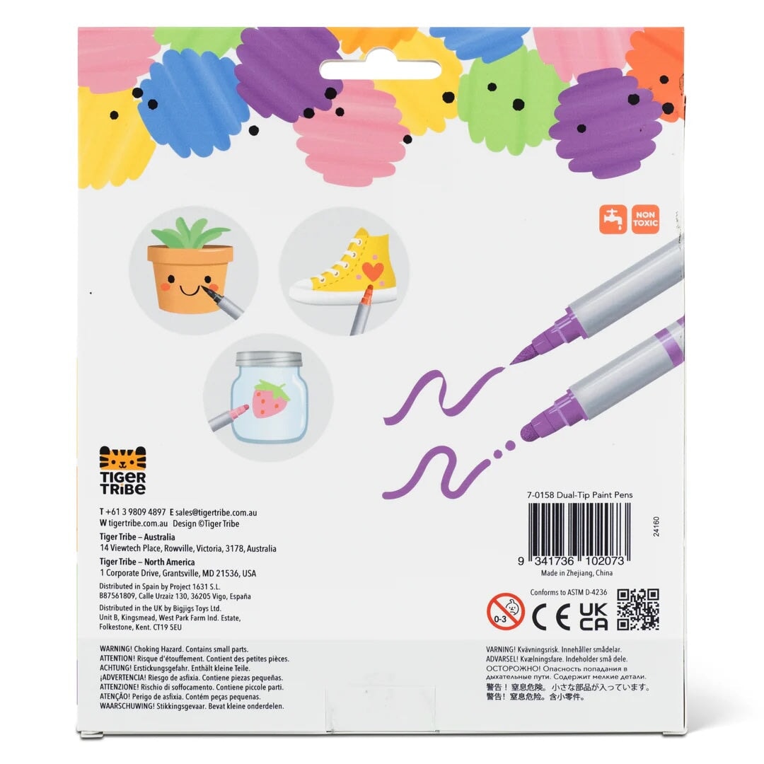 Crayon feutre stylos de peinture Tiger Tribe Mlle et Coco