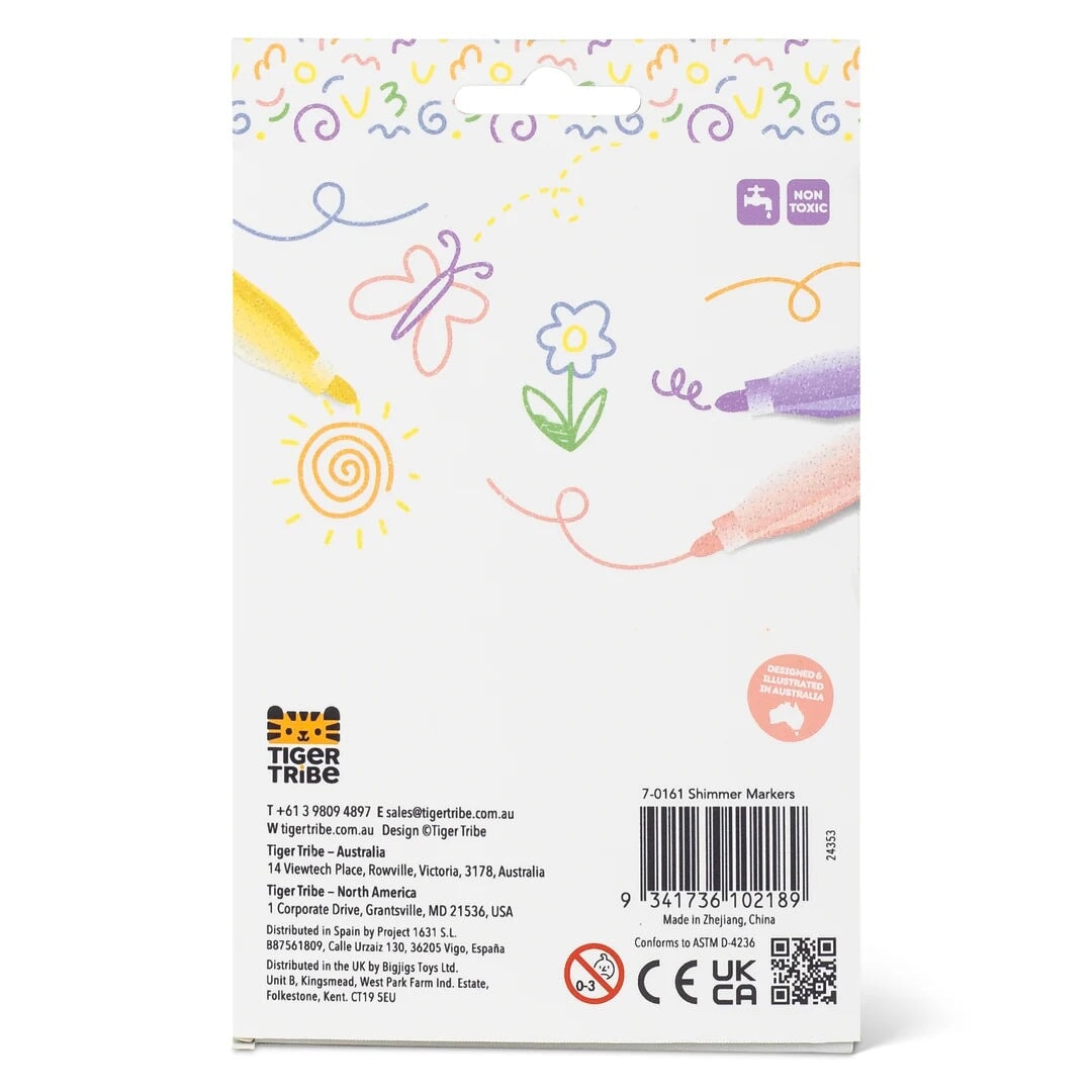 Crayon - Marqueurs Scintillants - Tiger Tribe Tiger Tribe 