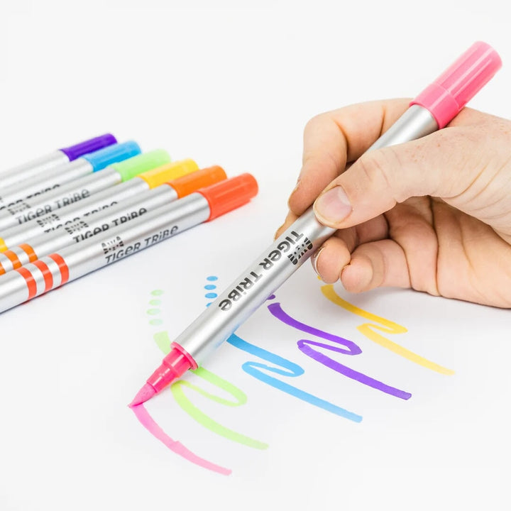 Crayon feutre stylos de peinture Tiger Tribe Mlle et Coco