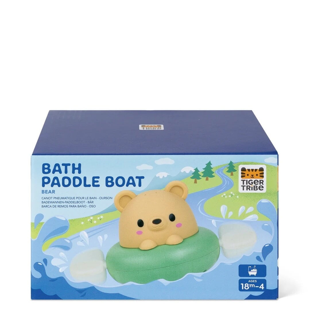 Jouet de bain Bateau à pédales pour le bain - Ours Tiger Tribe Mlle et Coco