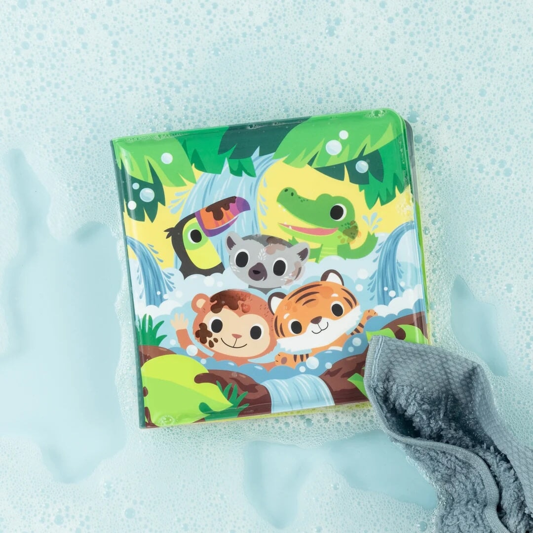 livre bain jungle tiger tribe jouet Mlle et Coco