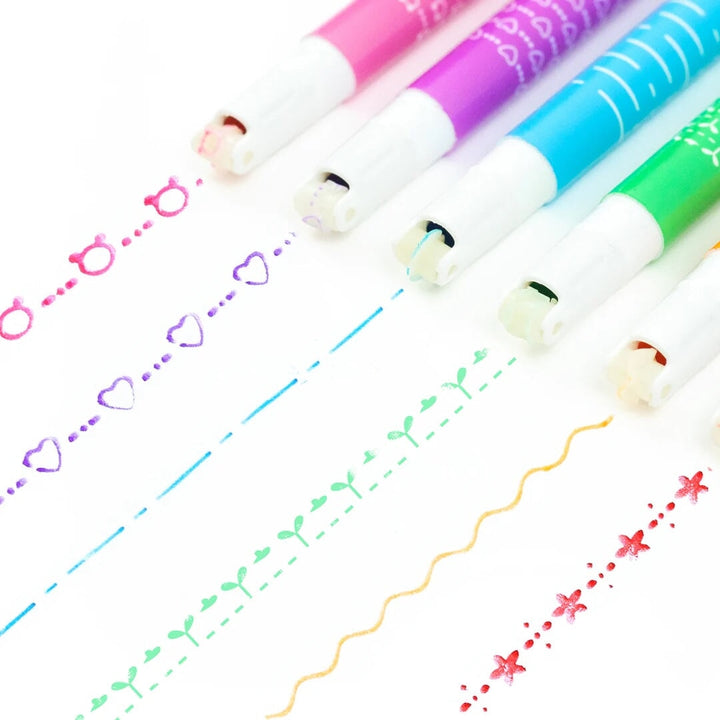 style roller pattern Tiger Tribe Mlle et Coco bricolage