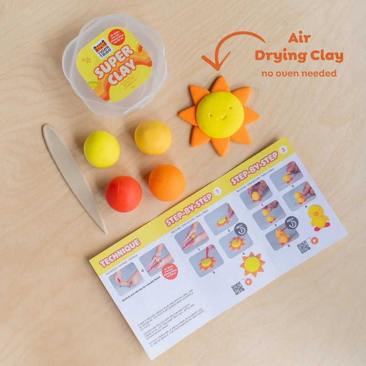 Ensemble créatif super clay sunrise Tiger Tribe Mlle et Coco