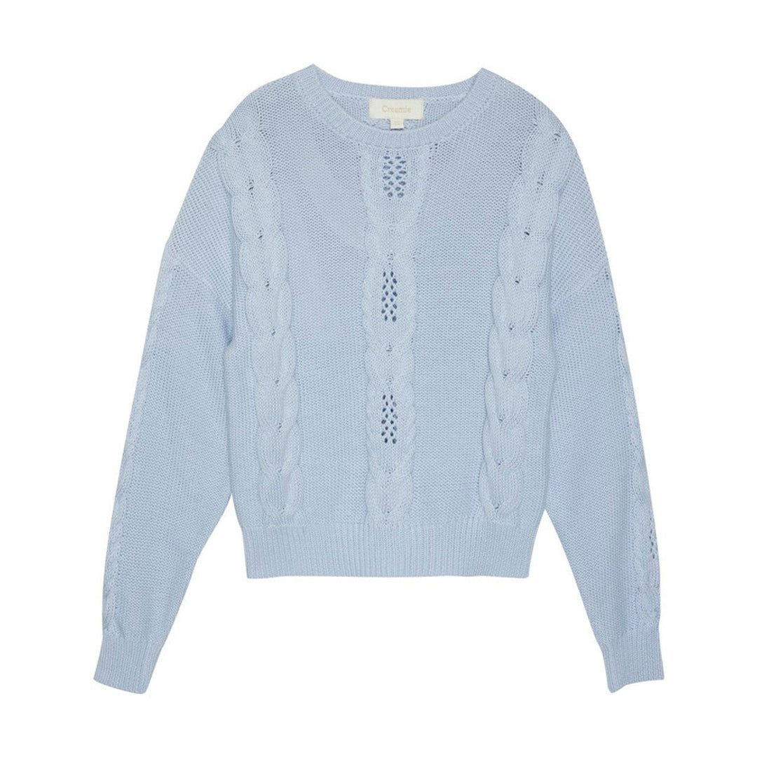 Chandail en tricot - Bleu - Creamie Échantillon de vêtement Creamie 