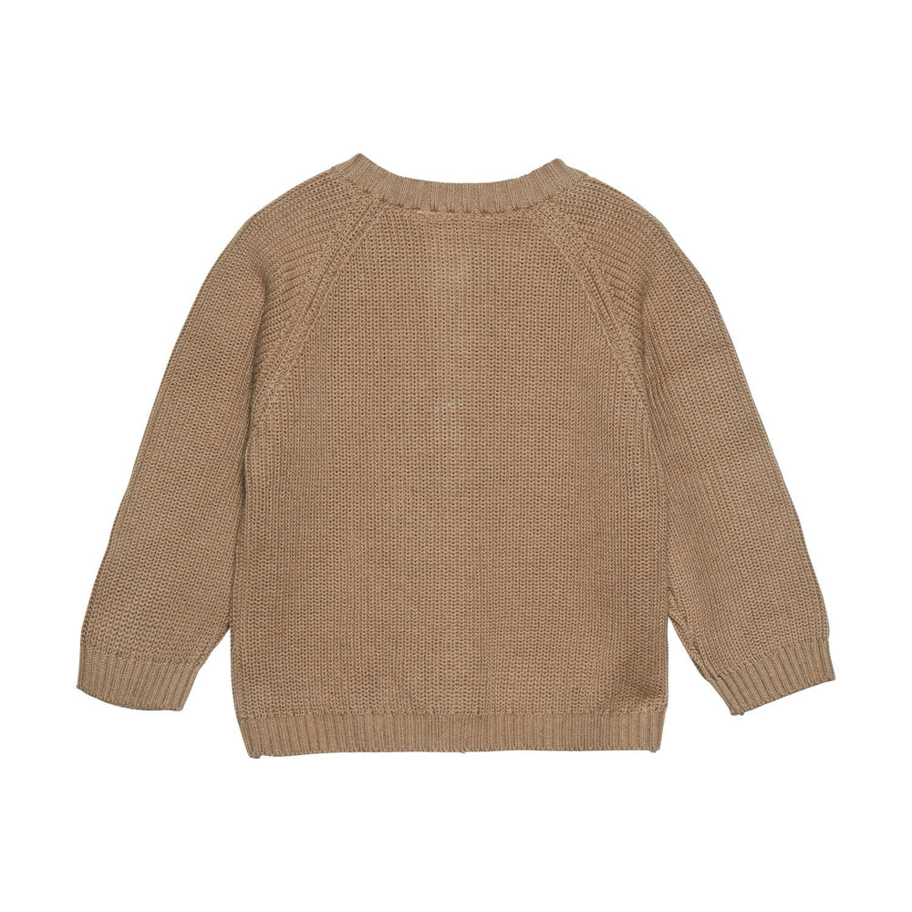 cardigan tricot bouton latte vêtement en-fant bébé