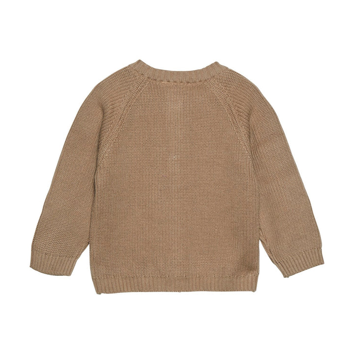 cardigan tricot bouton latte vêtement en-fant bébé