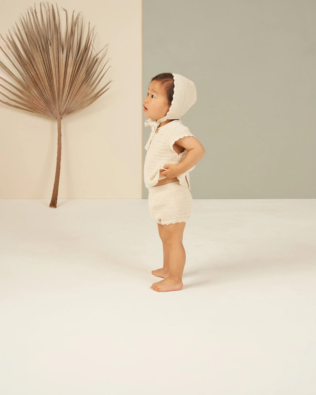 ensemble tricot naturel Rylee Cru Mlle et Coco coton