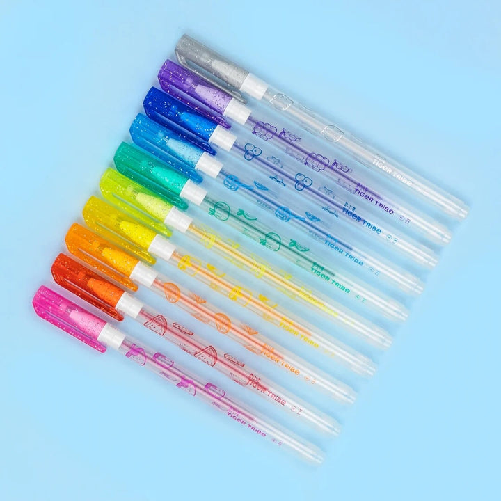 stylo encore gel parfumés Tiger Tribe bricolage Mlle et Coco