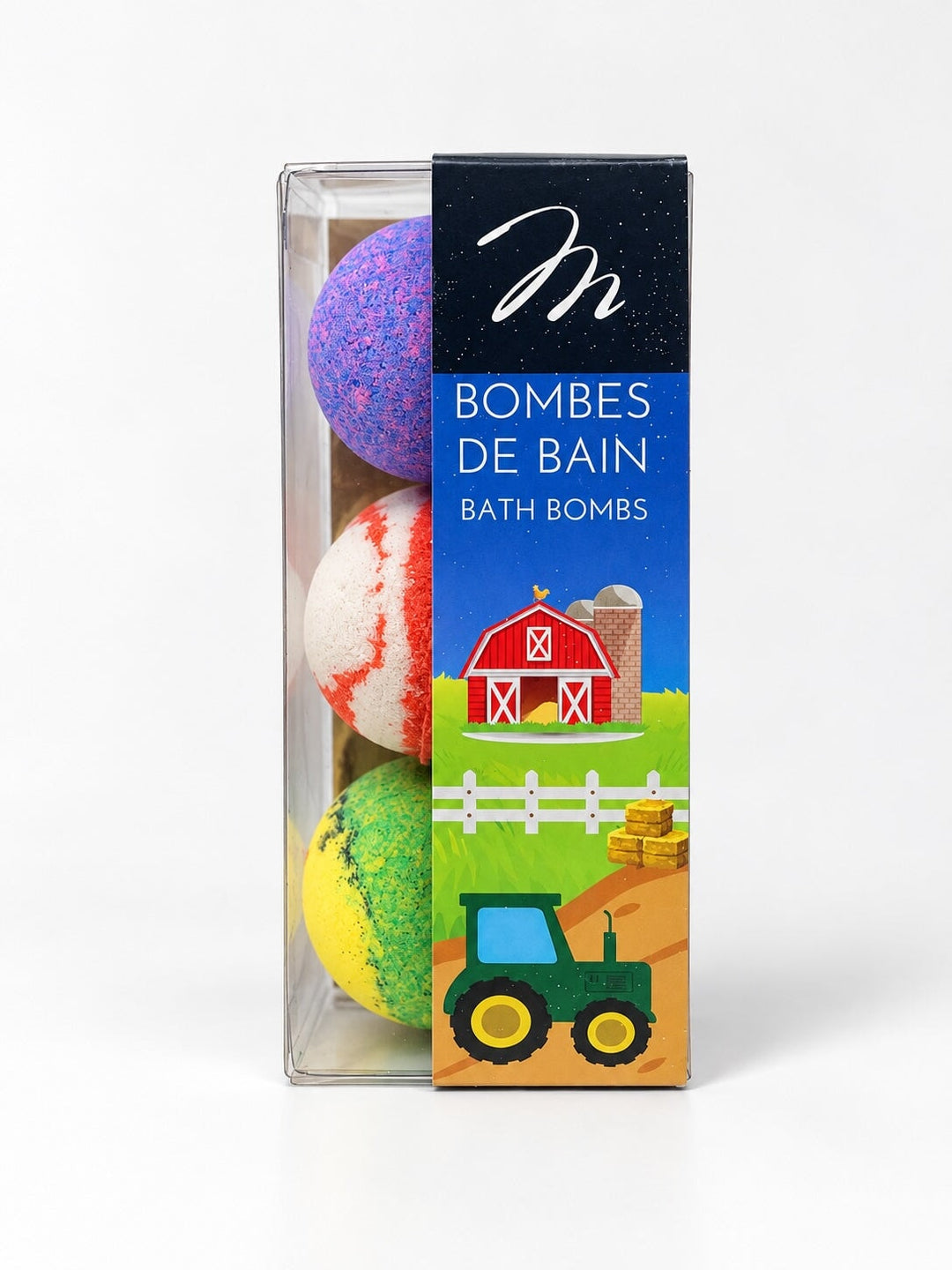Trio de bombe de bain ferme Margot Mlle et Coco