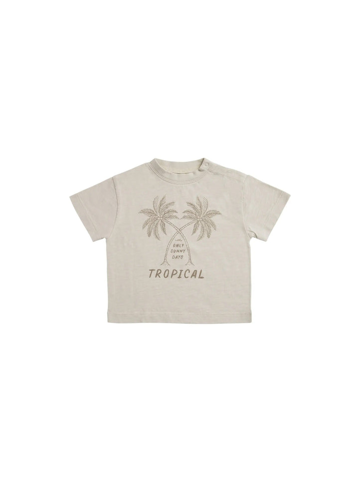 t-shirt manches courtes sable tropical Rylee + Cru