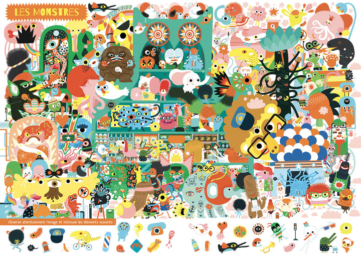 livre Cherche et trouve halloween Auzou Mlle et Coco