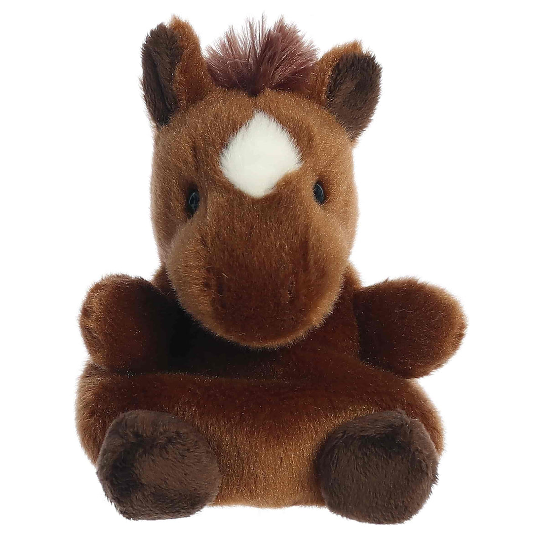 Peluche truffle le cheval brun Palm pals Mlle et Coco