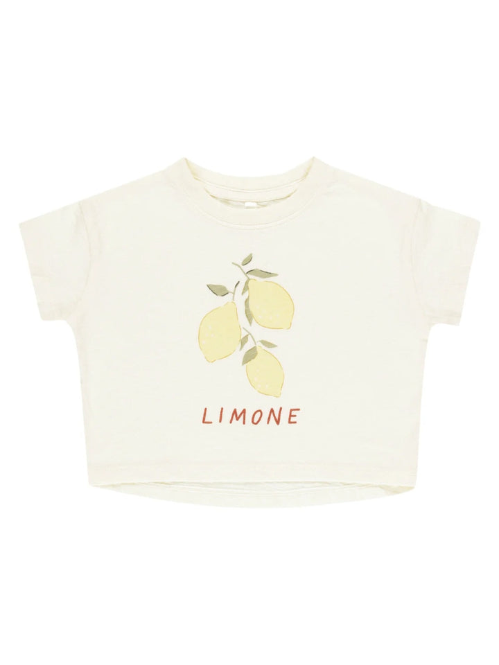 T-shirt manches courtes ivoire Limone Rylee + Cru Mlle et Coco