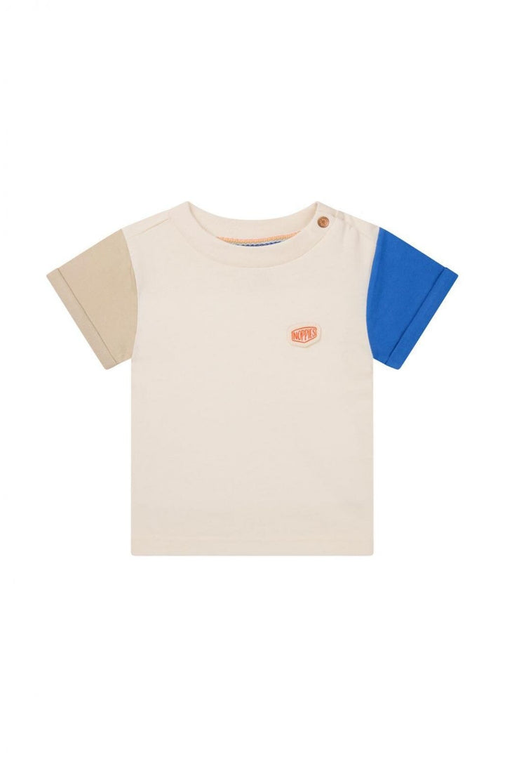 T-shirt Odawara - Crème, bleu et moka - Noppies Vêtements (échantillons) Noppies 