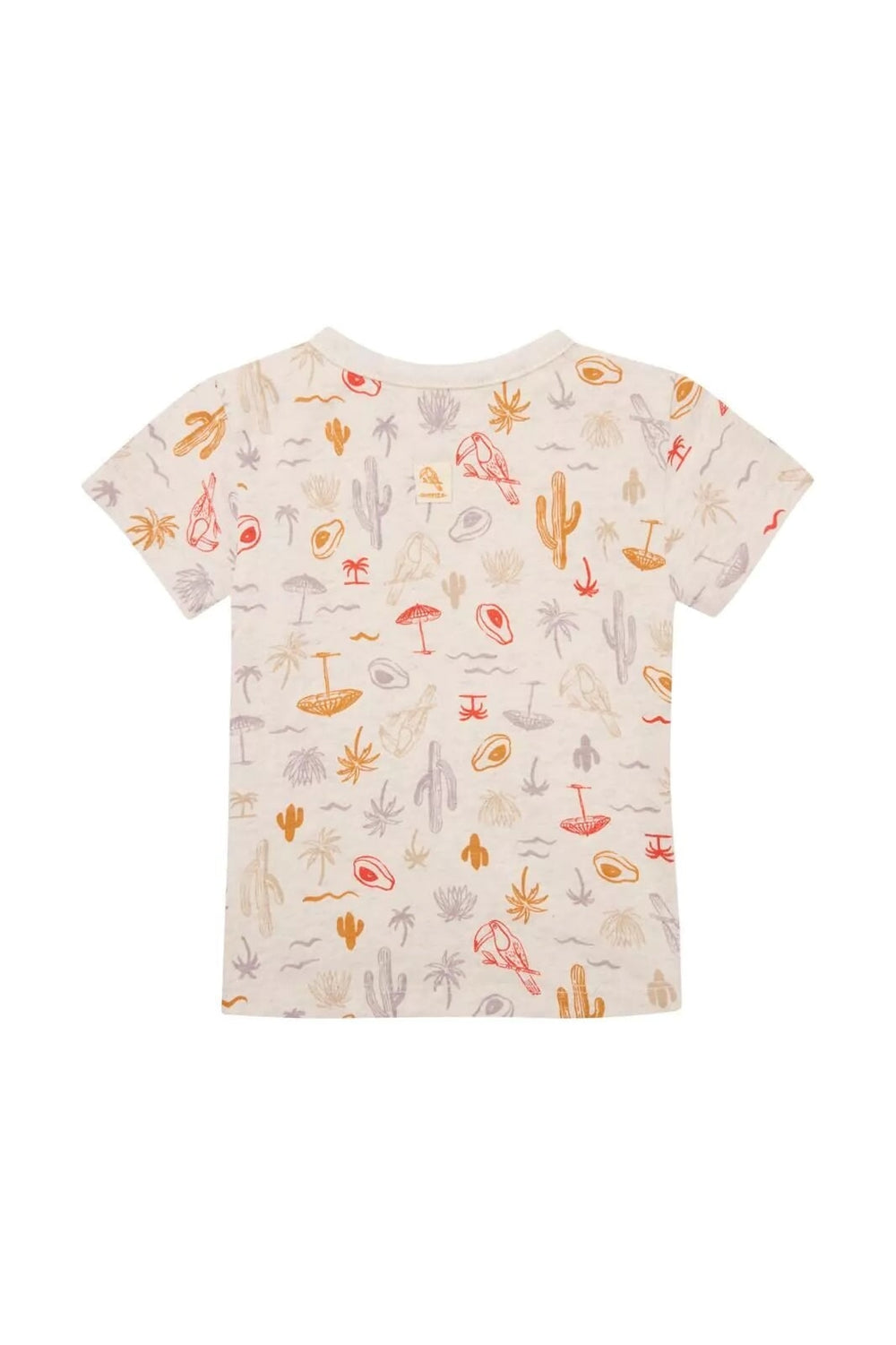 Chandail manches courtes Olle motif tropical Noppies Mlle et Coco