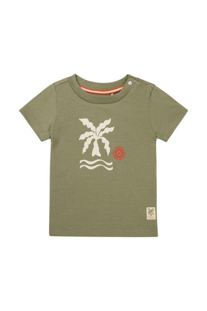 T-shirt manches courtes palmier Noppies Obu Mlle et Coco