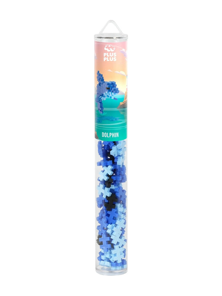Puzzle en tube Plus Plus Dauphin 70 pièces 