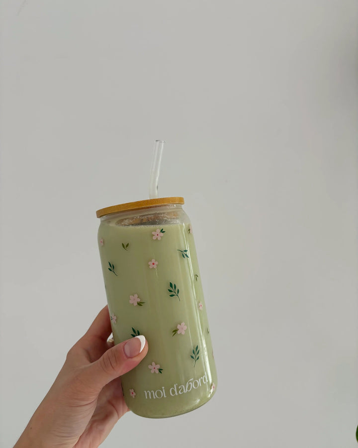 tumbler verre fleurs sauvages Moi d&