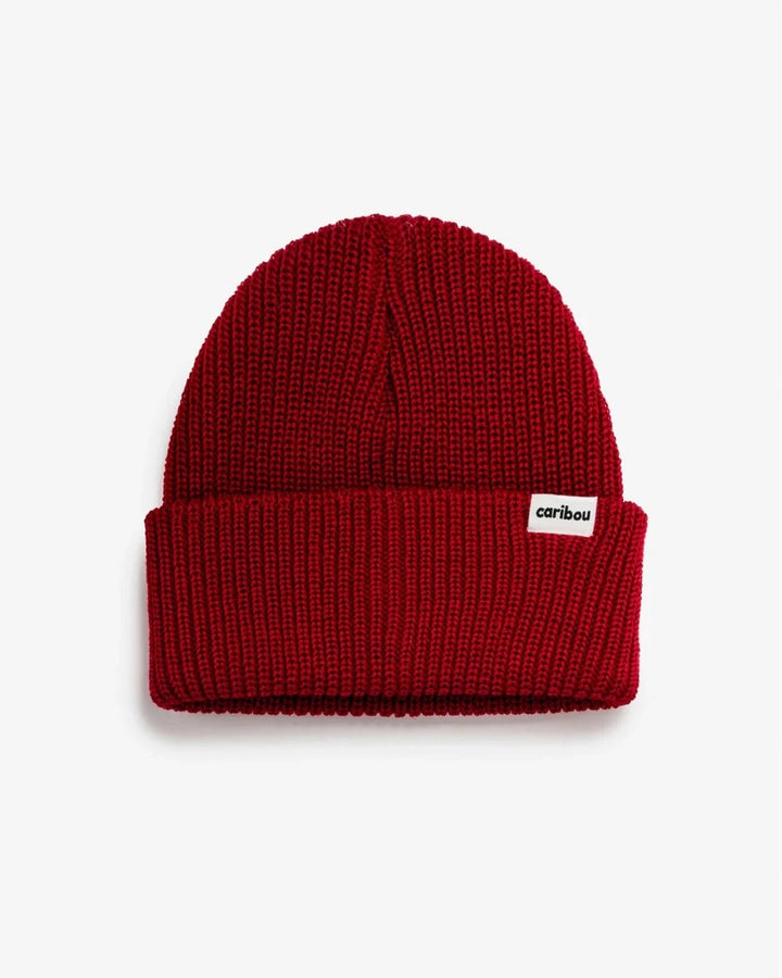 Tuque Caribou pêcheur bourgogne hiver Mlle et Coco