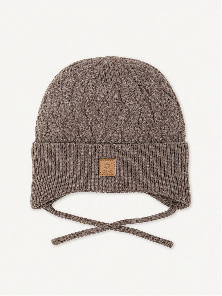 Tuque en tricot tressé Mocha (0 mois-3 ans) Calikids Calikids 