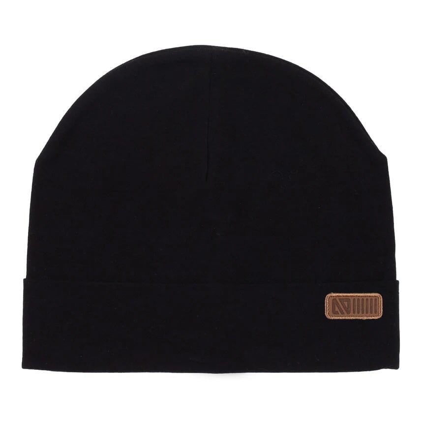 Tuque jersey en coton noire Nanö Mlle et Coco