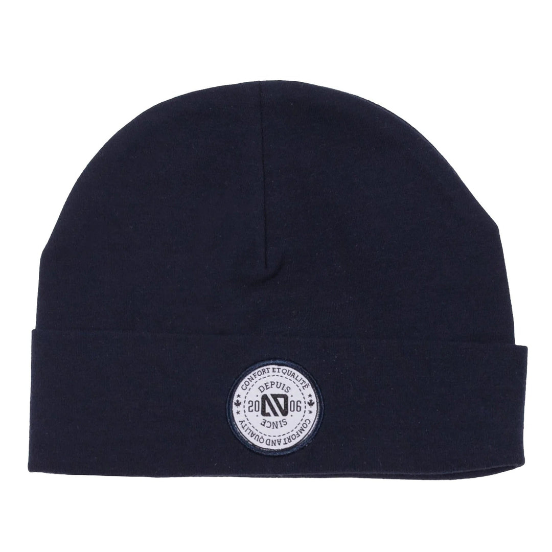 Tuque en jersey marine bébé Nanö Mlle et Coco