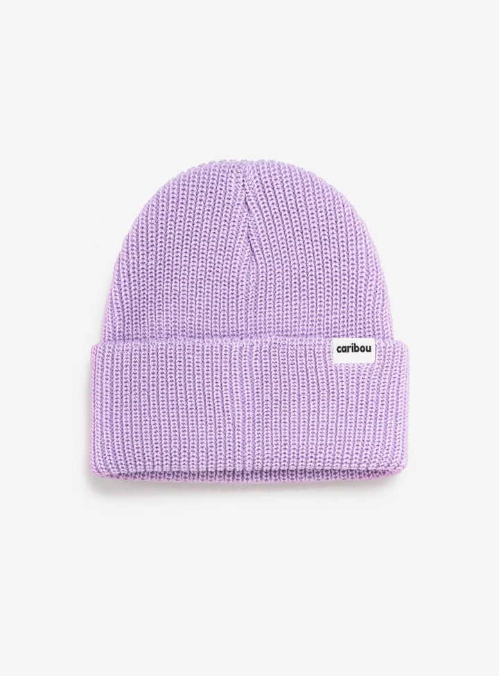 tuque lavande laine mérinos Caribou Mlle et Coco