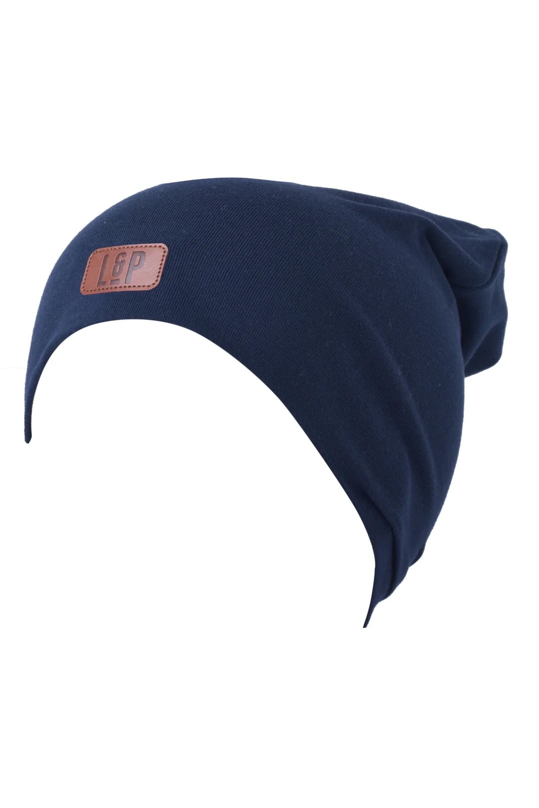 tuque mi-saison marine L&P Boston Mlle et Coco