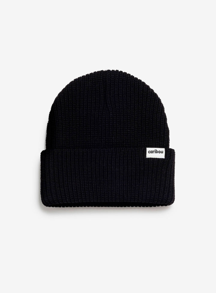 tuque noir laine mérinos Caribou Mlle et Coco accessoire hiver