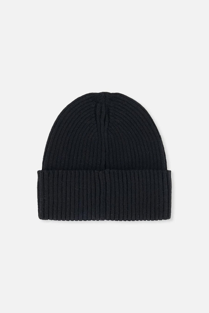 Bonnet mi-saison en tricot Noir Deux par Deux Mlle et Coco