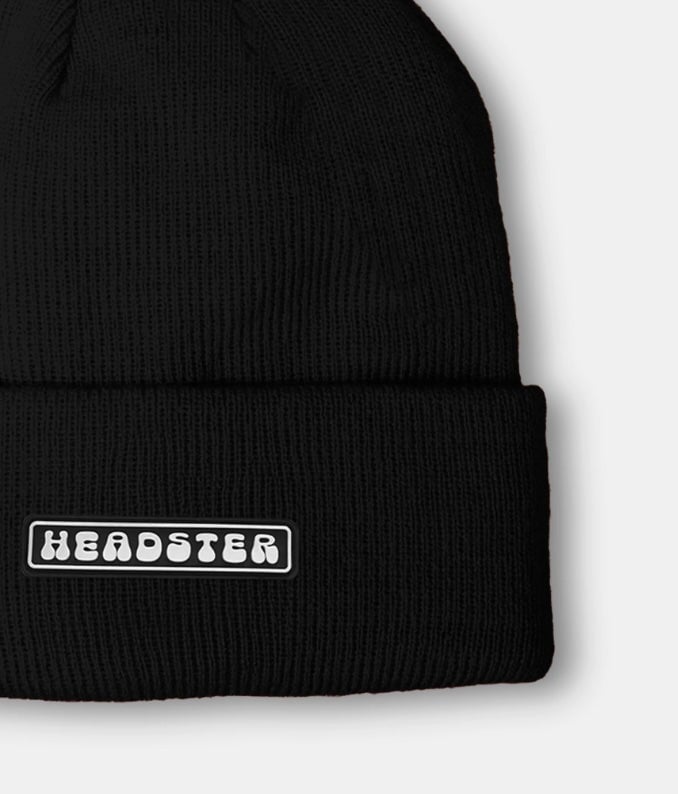 Tuque doublée en polar Resort noir Headster Mlle et Coco
