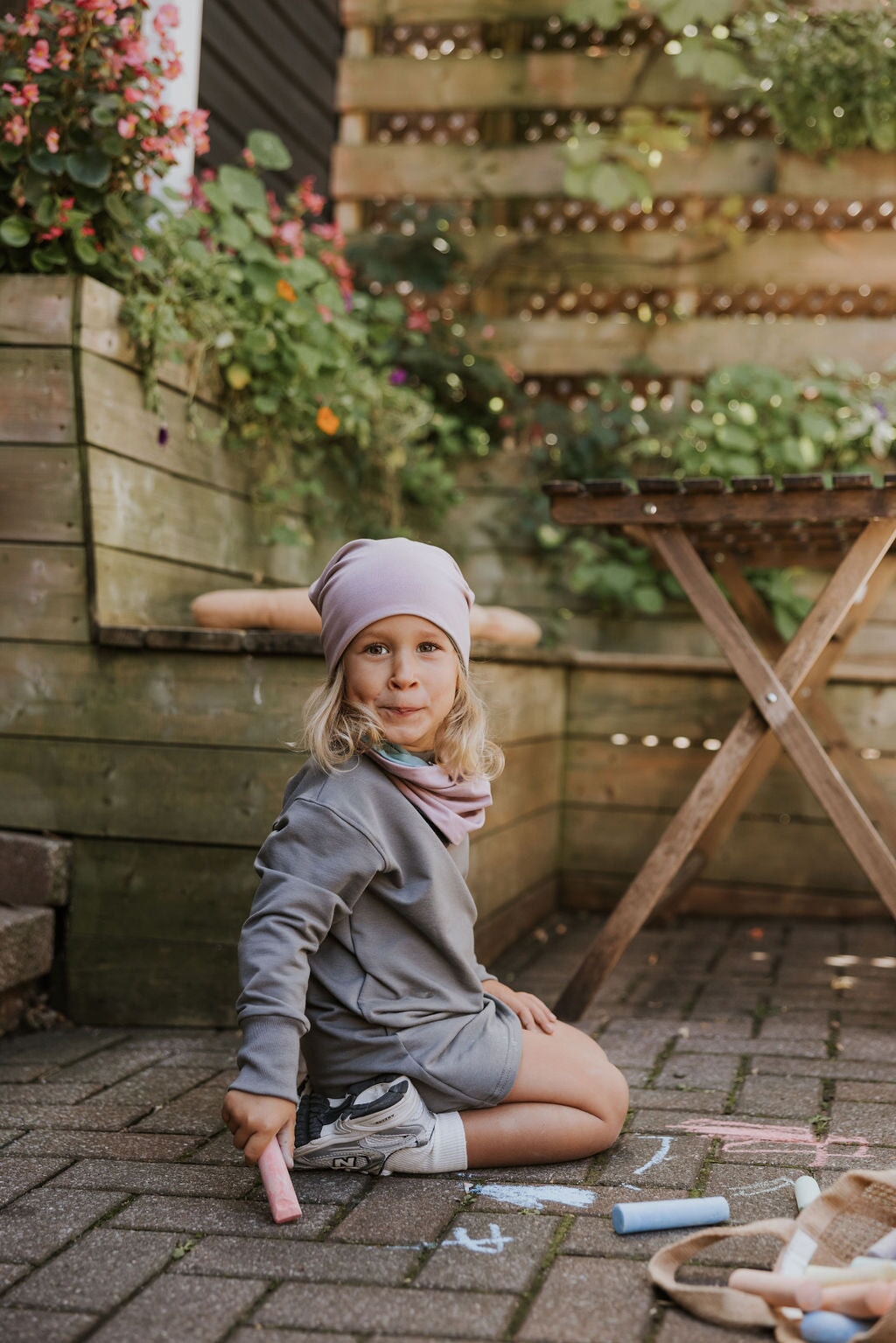 Tuque mi-saison - Rose - Zak & Zoé Zak & Zoe 