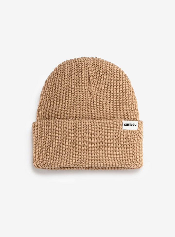 tuque hiver laine mérinos taupe Caribou Mlle et Coco