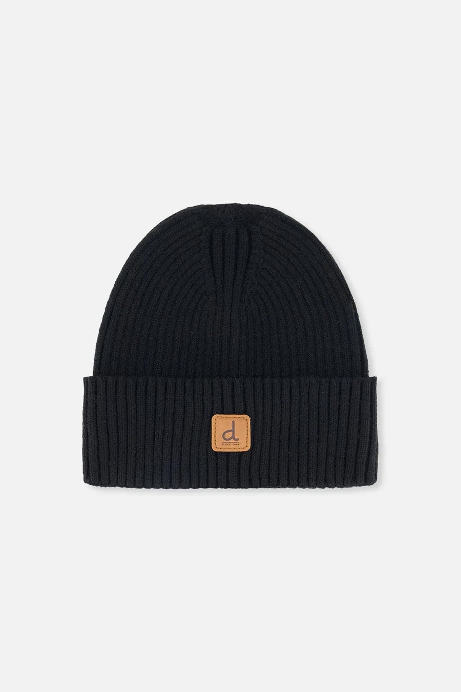 Bonnet mi-saison en tricot Noir Deux par Deux Mlle et Coco