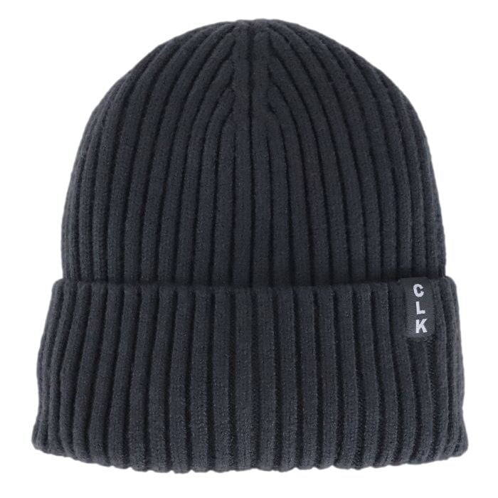 Tuque en tricot noir (2 à 10 ans) Calikids Mlle et Coco