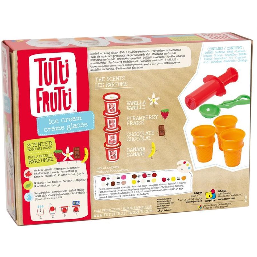 Tutti Frutti ensemble de création crème glacée