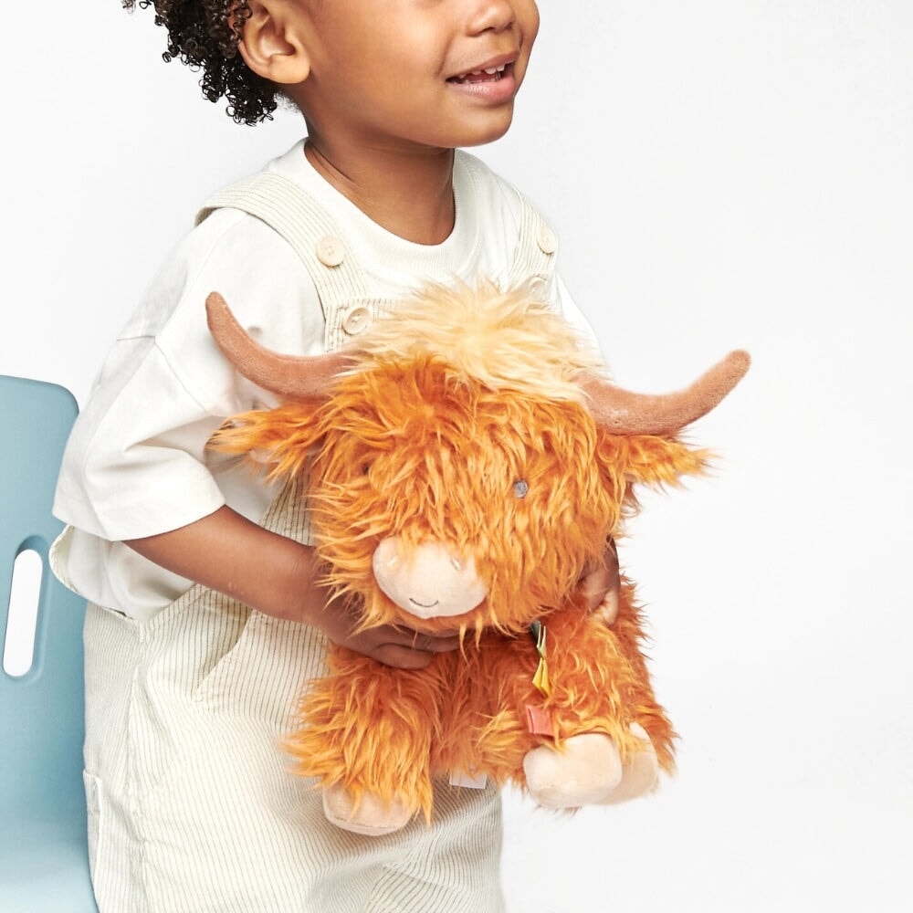 peluche Itzy Ritzy Vache Higland Mlle et Coco