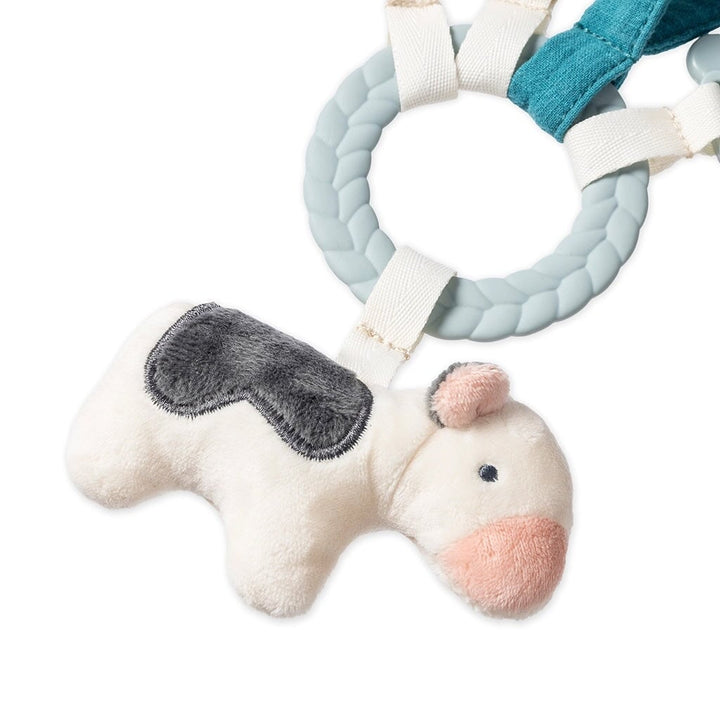 jouet éveil sensoriel bébé ferme vache soleil étoile Itzy Ritzy