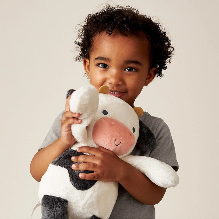 peluche sensoriel vache Itzy Ritzy Mlle et Coco