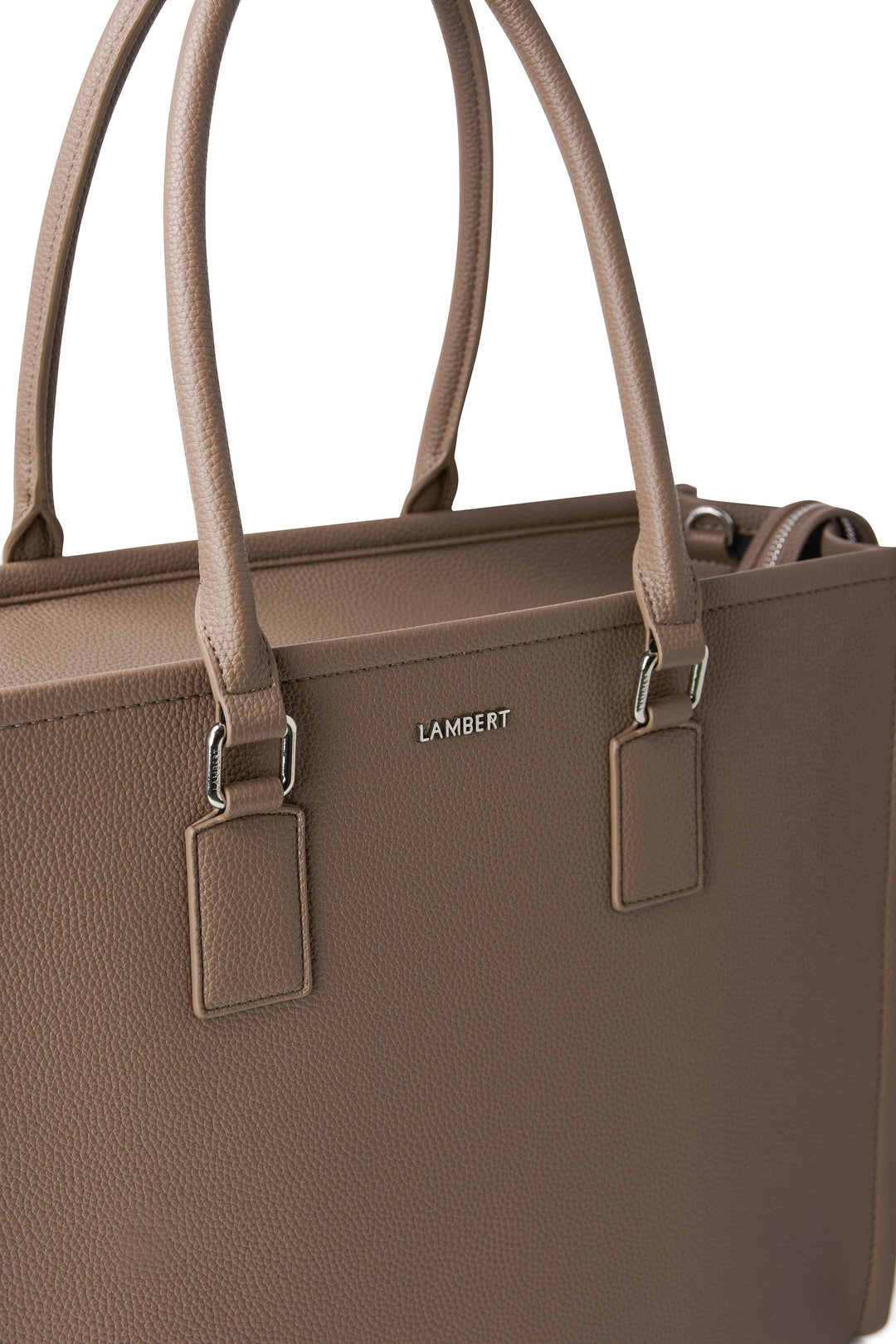 Sac fourre-tout 2 en 1 Valentina taupe Lambert Mlle et Coco
