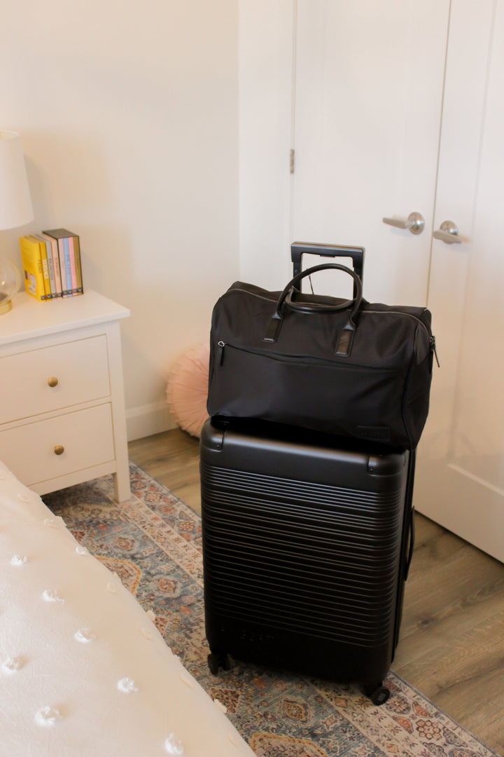 valise lambert noir Milan compagnie québécoise Mlle et Coco