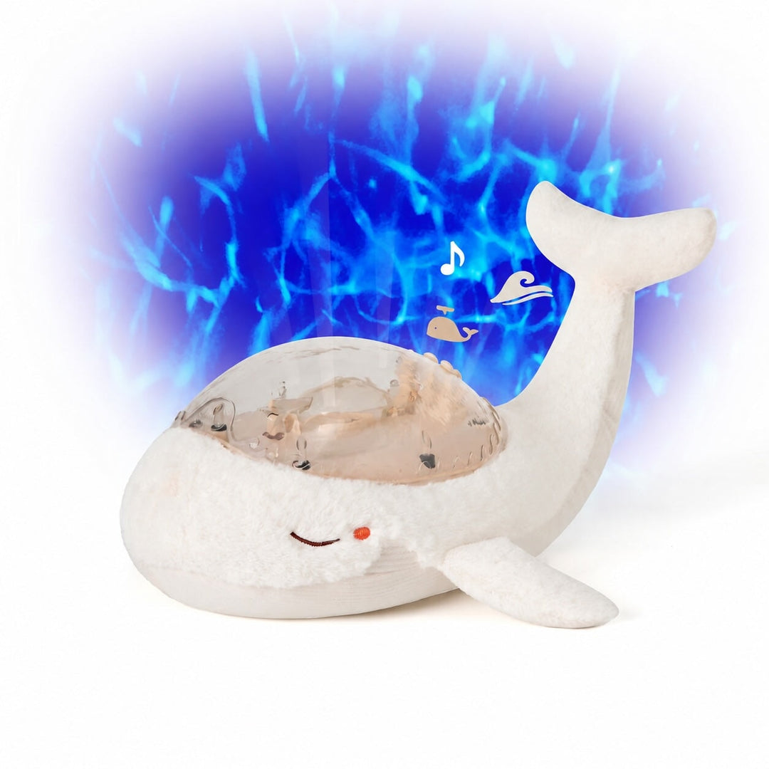 Veilleuse tranquil whale blanche Cloud B Mlle et Coco