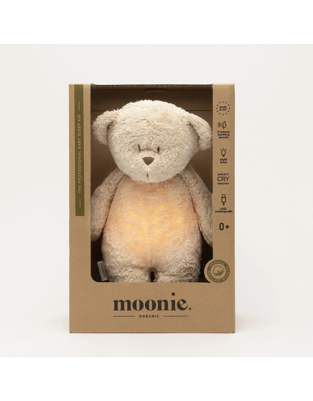 peluche Moonie ourson sable Mlle et Coco jouet enfant