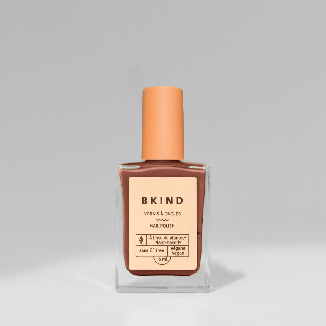 Vernis non toxique brun Grand canyon Bkind Mlle et Coco